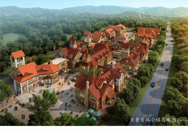 山東青島藏馬山布魯貝瑞小鎮(zhèn)規(guī)劃設(shè)計(jì)