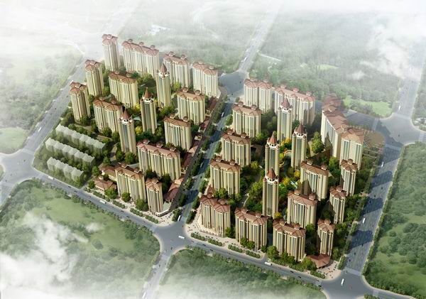 河北滄州萬(wàn)泰麗景住宅區(qū)