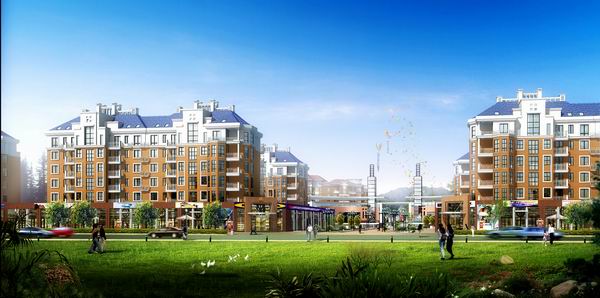 山東萊蕪東?；▓@居住區(qū)設(shè)計(圖2)