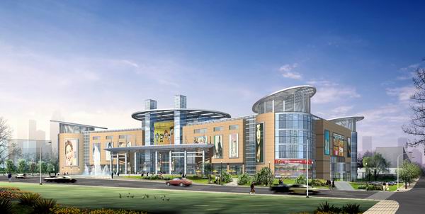 山東萊蕪盛世嘉園商業(yè)廣場(chǎng)居住區(qū)(圖2)