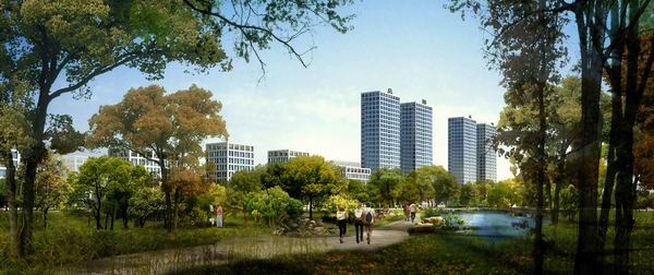 建筑\山西朔州總部基地方案設(shè)計(jì)(圖3)