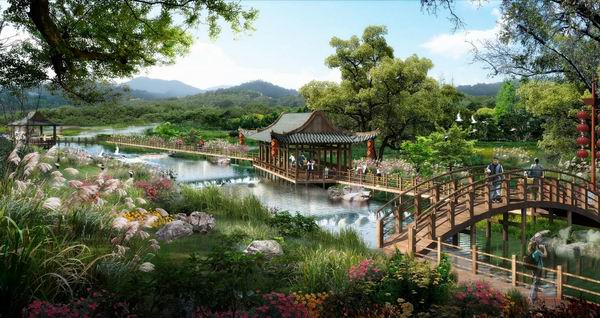 豐寧滿族自治縣潮河流域縣城段一主四副綜合治理工程(圖8) 豐寧滿族自治縣潮河流域縣城段一主四副綜合治理工程(圖8)