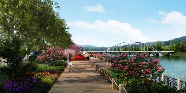 豐寧滿族自治縣潮河流域縣城段一主四副綜合治理工程(圖5) 豐寧滿族自治縣潮河流域縣城段一主四副綜合治理工程(圖5)