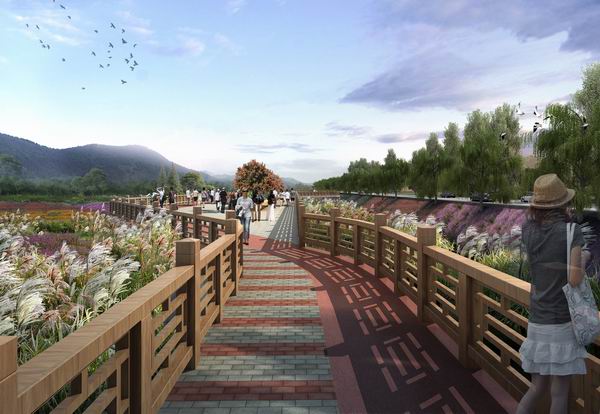 豐寧滿族自治縣潮河流域縣城段一主四副綜合治理工程(圖15) 豐寧滿族自治縣潮河流域縣城段一主四副綜合治理工程(圖15)