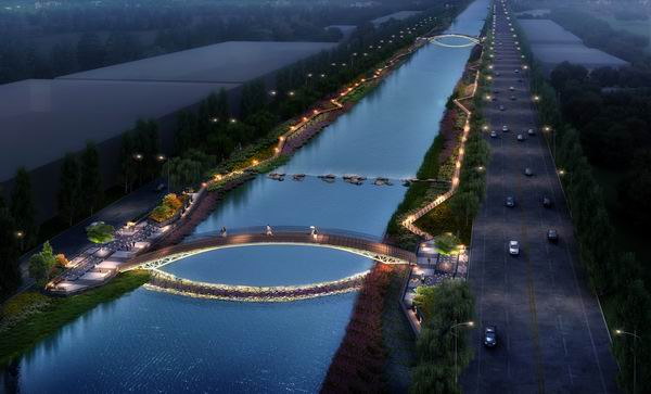 豐寧滿族自治縣潮河流域縣城段一主四副綜合治理工程(圖17) 豐寧滿族自治縣潮河流域縣城段一主四副綜合治理工程(圖17)