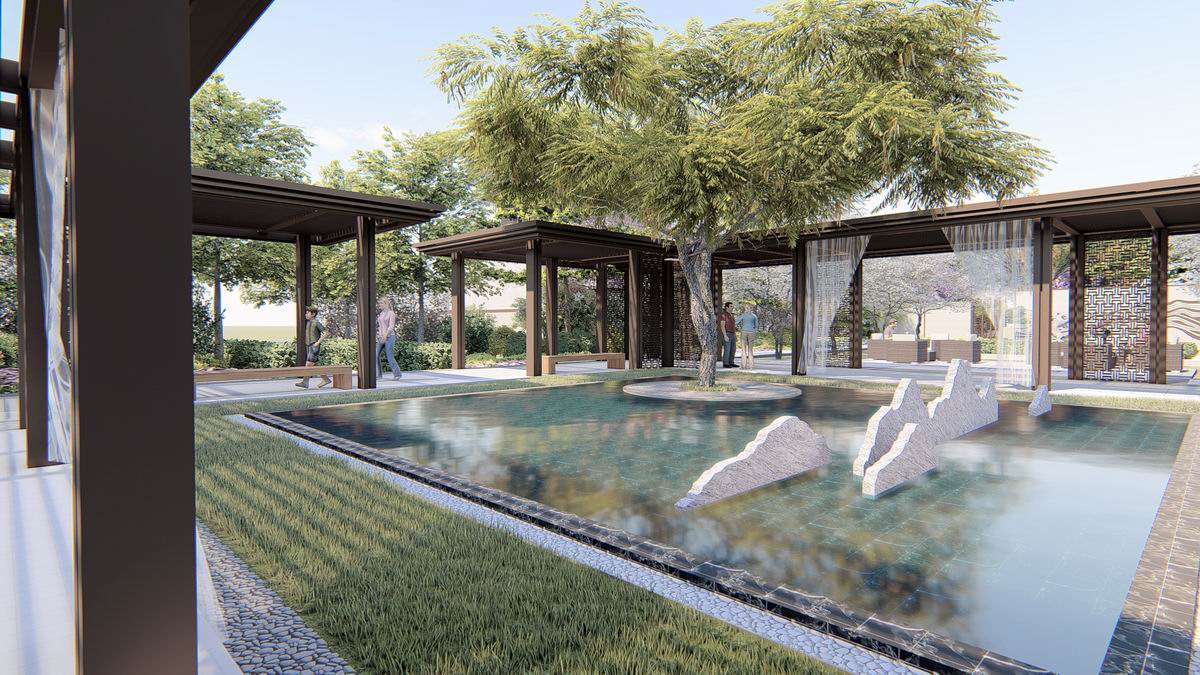 藍(lán)色康橋L區(qū)景觀設(shè)計(jì)(圖7)